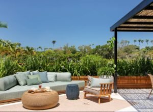 Linda casa no Rio tem vista para as palmeiras imperiais do Jardim Botânico