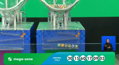 Mega-Sena, concurso 2.964: prêmio acumula e vai a R$ 92 milhões