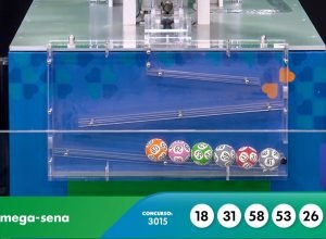 Mega-Sena, concurso 3.015: prêmio é de R$ 30 milhões; veja resultado do sorteio