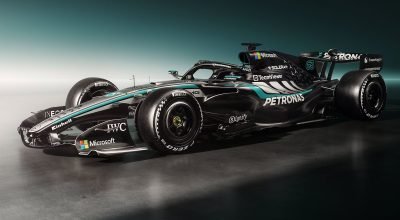 Mercedes publica primeiras fotos de pintura para 2026