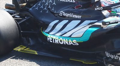 Mercedes traz novidades no assoalho e sidepods