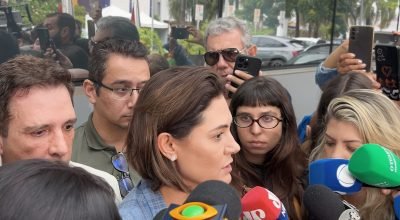 Michelle agradece à PF e vai à Papudinha visitar Bolsonaro após transferência