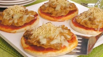 5 receitas de minipizza diferentes para preparar e inovar