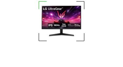 Tela rápida de 180 Hz: monitor LG UltraGear de 24 polegadas está em oferta