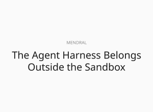 O chicote do agente pertence fora da sandbox