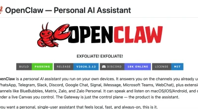 OpenClaw supera React para se tornar o projeto de software mais estrelado no GitHub