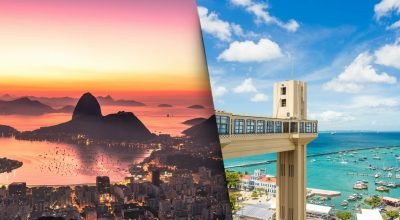 passagens para o Rio de Janeiro a partir de R$ 243 ou Salvador desde R$ 612