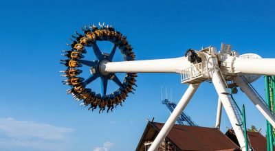 Atração radical! Cacau Park começa a instalar o maior pêndulo 360° do mundo
