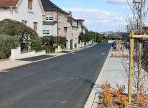 Yutz. Rue Léon-Royer completamente renovada