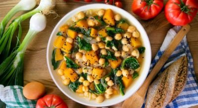 receita de picadinho de legumes com grão-de-bico