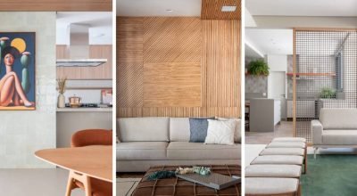7 projetos com soluções em madeira que trazem aconchego, beleza e organização
