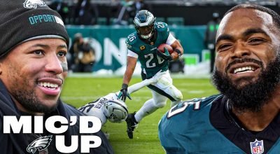 Saquon Barkley e Brandon Graham Mic'd Up na vitória SHUTOUT contra Raiders