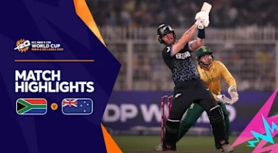 Nova Zelândia domina para reservar vaga final | Destaques da partida | T20WC 2026