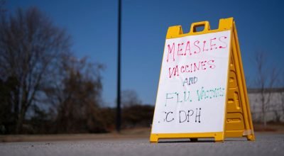 O surto de sarampo na Carolina do Sul está desacelerando