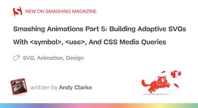 Construindo SVGs adaptativos com consultas de mídia CSS, e CSS — Smashing Magazine
