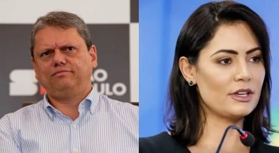 Filhos de Bolsonaro se distanciam de Michelle, que quer recolocar Tarcísio no radar