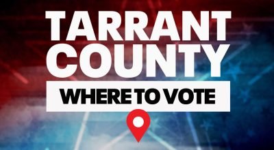 Locais de votação, tempos de espera e amostras de cédulas no condado de Tarrant