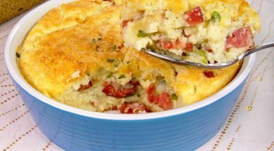 Torta de batata com calabresa para uma refeição deliciosa