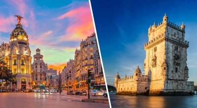 Europa 2x1! Passagens para a Espanha mais Portugal ou outros países a partir de R$ 3.753