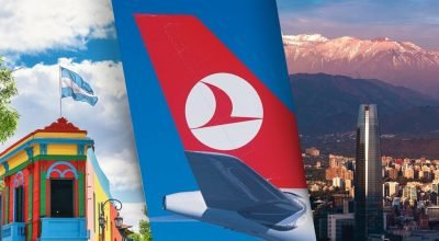 voos de São Paulo para Argentina ou Chile por R$ 1.419 ida e volta, com bagagem e de A350!